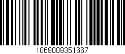 Código de barras (EAN, GTIN, SKU, ISBN): '1069009351667'