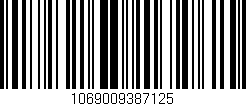 Código de barras (EAN, GTIN, SKU, ISBN): '1069009387125'