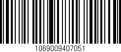 Código de barras (EAN, GTIN, SKU, ISBN): '1069009407051'