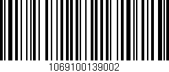 Código de barras (EAN, GTIN, SKU, ISBN): '1069100139002'