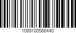 Código de barras (EAN, GTIN, SKU, ISBN): '1069100566440'
