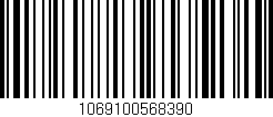 Código de barras (EAN, GTIN, SKU, ISBN): '1069100568390'