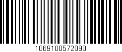 Código de barras (EAN, GTIN, SKU, ISBN): '1069100572090'