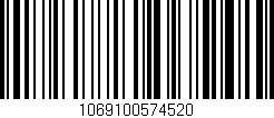 Código de barras (EAN, GTIN, SKU, ISBN): '1069100574520'