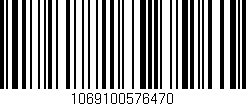 Código de barras (EAN, GTIN, SKU, ISBN): '1069100576470'