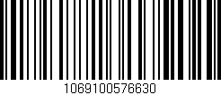 Código de barras (EAN, GTIN, SKU, ISBN): '1069100576630'