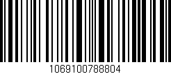 Código de barras (EAN, GTIN, SKU, ISBN): '1069100788804'