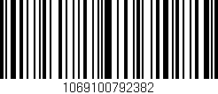 Código de barras (EAN, GTIN, SKU, ISBN): '1069100792382'
