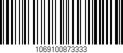 Código de barras (EAN, GTIN, SKU, ISBN): '1069100873333'