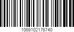 Código de barras (EAN, GTIN, SKU, ISBN): '1069102178740'