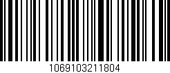 Código de barras (EAN, GTIN, SKU, ISBN): '1069103211804'