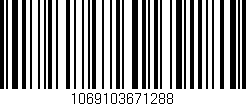 Código de barras (EAN, GTIN, SKU, ISBN): '1069103671288'