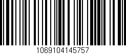 Código de barras (EAN, GTIN, SKU, ISBN): '1069104145757'