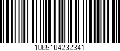 Código de barras (EAN, GTIN, SKU, ISBN): '1069104232341'