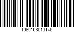 Código de barras (EAN, GTIN, SKU, ISBN): '1069106019148'