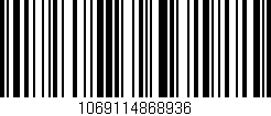 Código de barras (EAN, GTIN, SKU, ISBN): '1069114868936'
