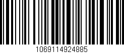 Código de barras (EAN, GTIN, SKU, ISBN): '1069114924885'