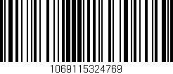Código de barras (EAN, GTIN, SKU, ISBN): '1069115324769'