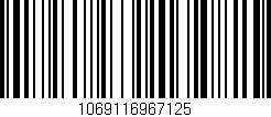 Código de barras (EAN, GTIN, SKU, ISBN): '1069116967125'