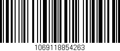 Código de barras (EAN, GTIN, SKU, ISBN): '1069118854263'