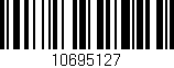 Código de barras (EAN, GTIN, SKU, ISBN): '10695127'