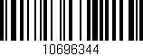 Código de barras (EAN, GTIN, SKU, ISBN): '10696344'