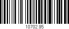 Código de barras (EAN, GTIN, SKU, ISBN): '10702.95'