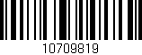 Código de barras (EAN, GTIN, SKU, ISBN): '10709819'