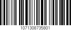 Código de barras (EAN, GTIN, SKU, ISBN): '1071308735801'