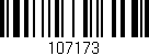Código de barras (EAN, GTIN, SKU, ISBN): '107173'