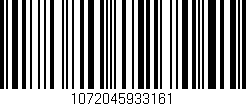 Código de barras (EAN, GTIN, SKU, ISBN): '1072045933161'