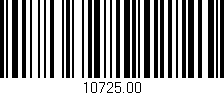 Código de barras (EAN, GTIN, SKU, ISBN): '10725.00'