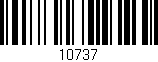 Código de barras (EAN, GTIN, SKU, ISBN): '10737'