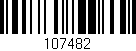 Código de barras (EAN, GTIN, SKU, ISBN): '107482'