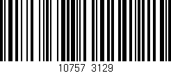 Código de barras (EAN, GTIN, SKU, ISBN): '10757/3129'