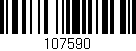 Código de barras (EAN, GTIN, SKU, ISBN): '107590'