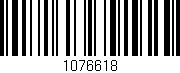 Código de barras (EAN, GTIN, SKU, ISBN): '1076618'