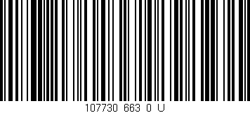 Código de barras (EAN, GTIN, SKU, ISBN): '107730_663_0_U'