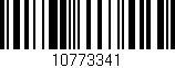 Código de barras (EAN, GTIN, SKU, ISBN): '10773341'