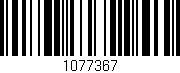 Código de barras (EAN, GTIN, SKU, ISBN): '1077367'