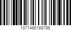 Código de barras (EAN, GTIN, SKU, ISBN): '1077466169786'