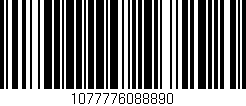 Código de barras (EAN, GTIN, SKU, ISBN): '1077776088890'