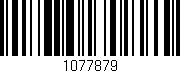 Código de barras (EAN, GTIN, SKU, ISBN): '1077879'