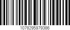 Código de barras (EAN, GTIN, SKU, ISBN): '1078295979386'