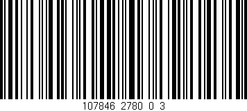 Código de barras (EAN, GTIN, SKU, ISBN): '107846_2780_0_3'
