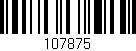 Código de barras (EAN, GTIN, SKU, ISBN): '107875'