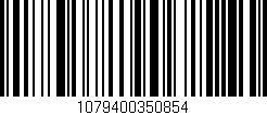 Código de barras (EAN, GTIN, SKU, ISBN): '1079400350854'