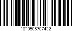 Código de barras (EAN, GTIN, SKU, ISBN): '1079505787432'