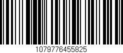 Código de barras (EAN, GTIN, SKU, ISBN): '1079776455825'