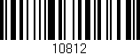 Código de barras (EAN, GTIN, SKU, ISBN): '10812'